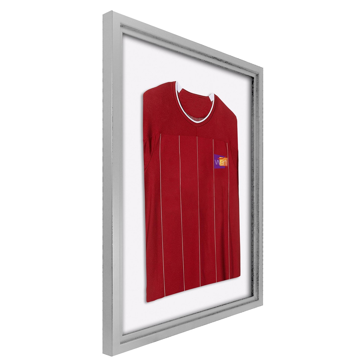 Vivarti DIY Standard Sports Shirt Display Silver Frame