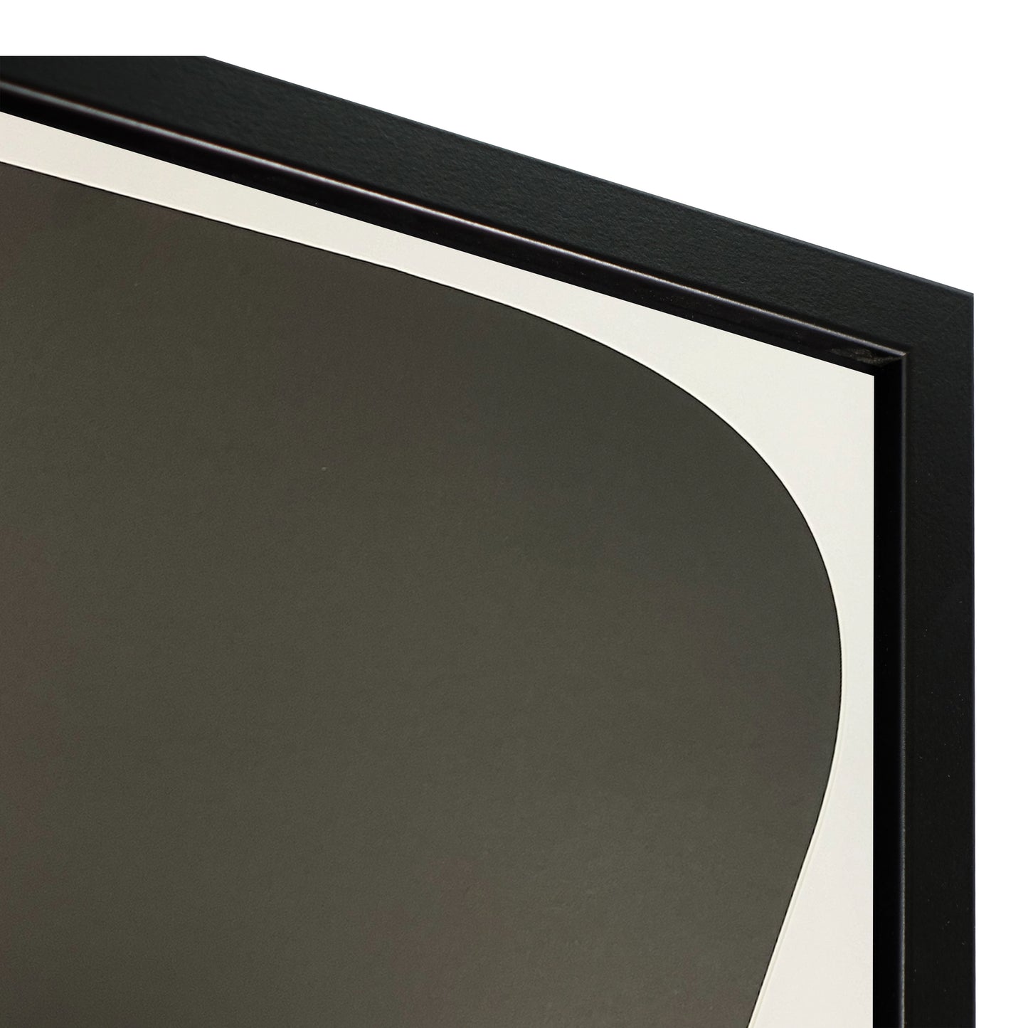 Vivarti DIY Tapered 3D Mounted+ Double Aperture Sports Shirt Display Black Frame