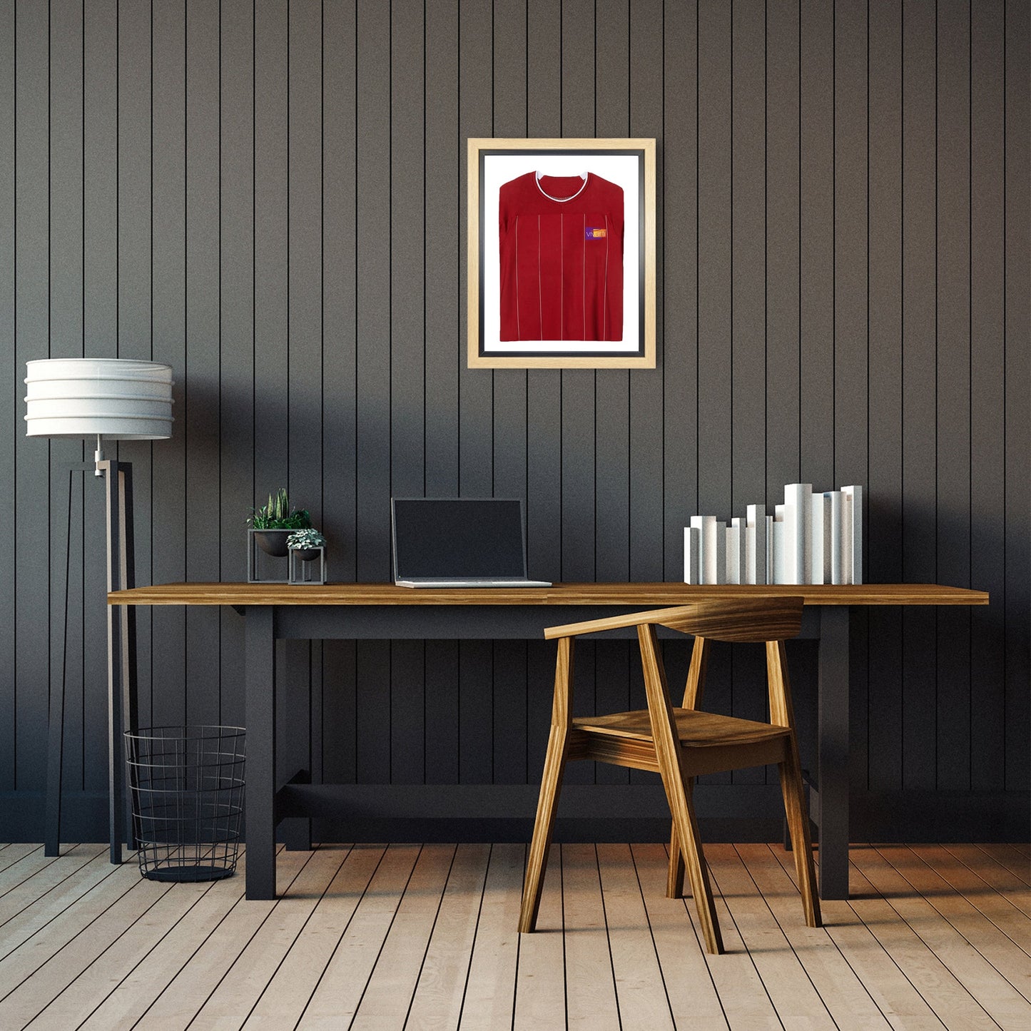 Vivarti DIY Sports Shirt Display Standard Oak Frame