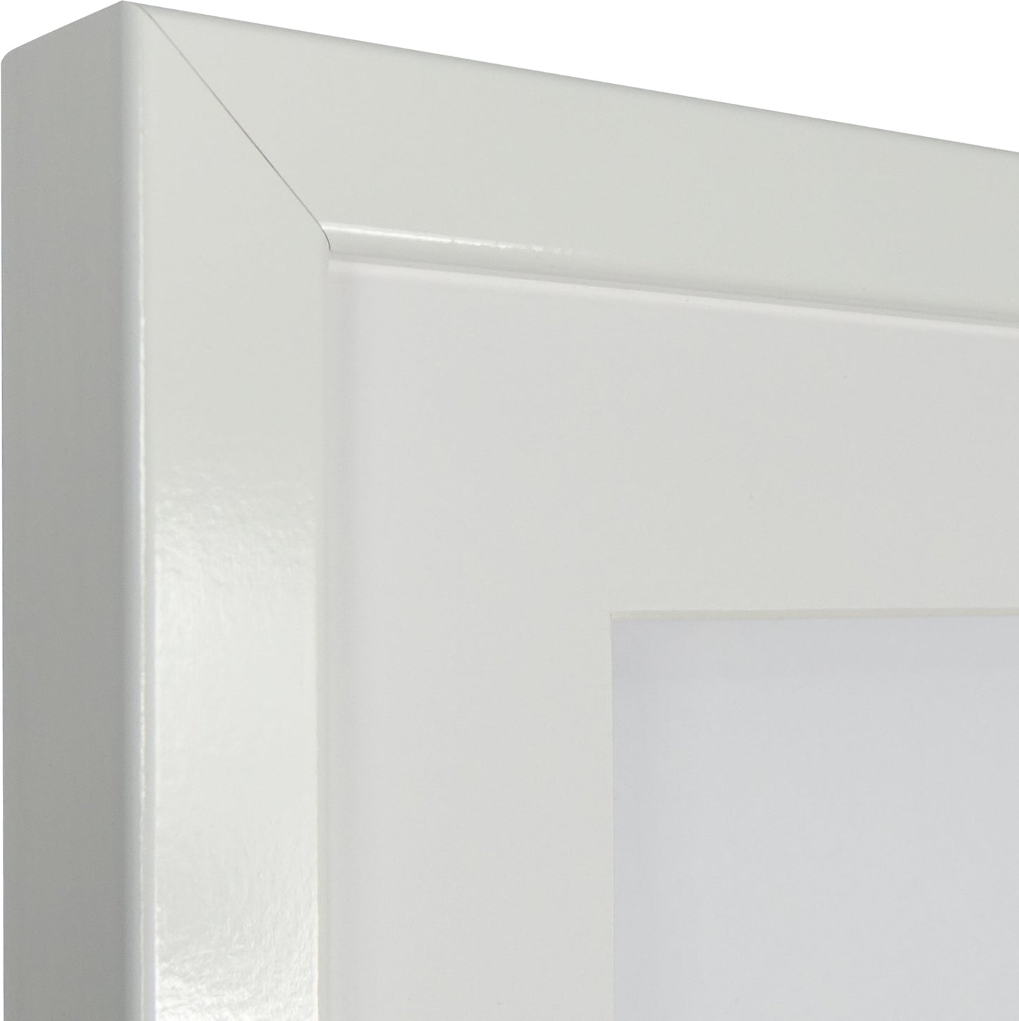Sports Shirt Display 3D Gloss White Frame