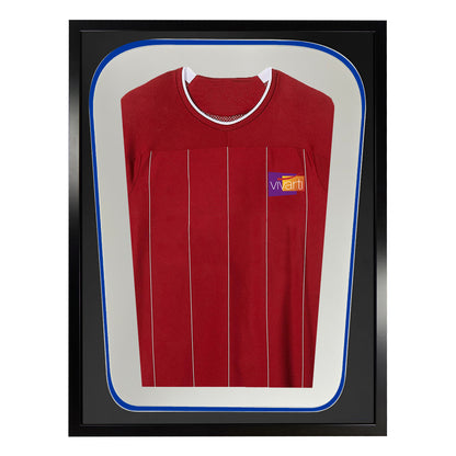 Vivarti DIY Tapered 3D Double Mounted Sports Shirt Display Black Frame