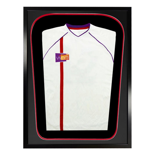 Vivarti DIY Tapered 3D Double Mounted Sports Shirt Display Black Frame