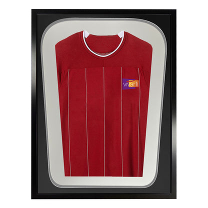 Vivarti DIY Tapered 3D Double Mounted Sports Shirt Display Black Frame