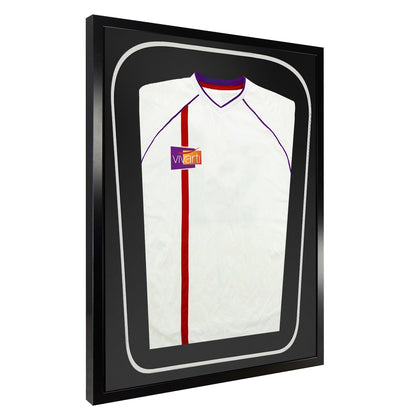Vivarti DIY Tapered 3D Double Mounted Sports Shirt Display Black Frame