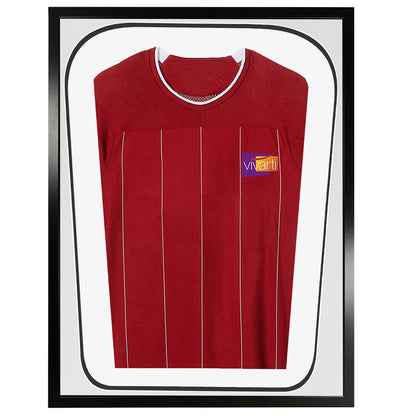 Vivarti DIY Tapered 3D Double Mounted Sports Shirt Display Black Frame