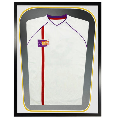Vivarti DIY Tapered 3D Double Mounted Sports Shirt Display Black Frame