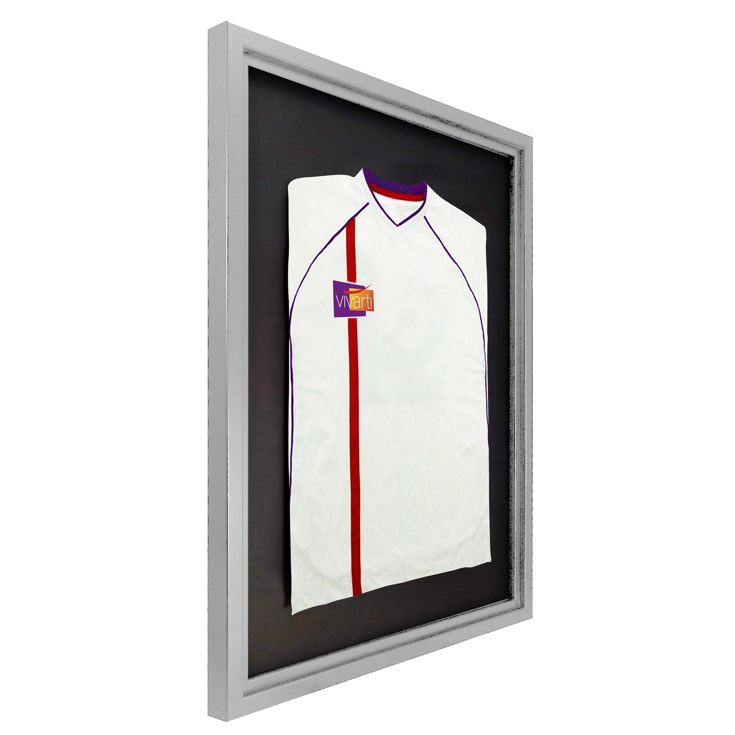 Vivarti DIY Standard Sports Shirt Display Silver Frame