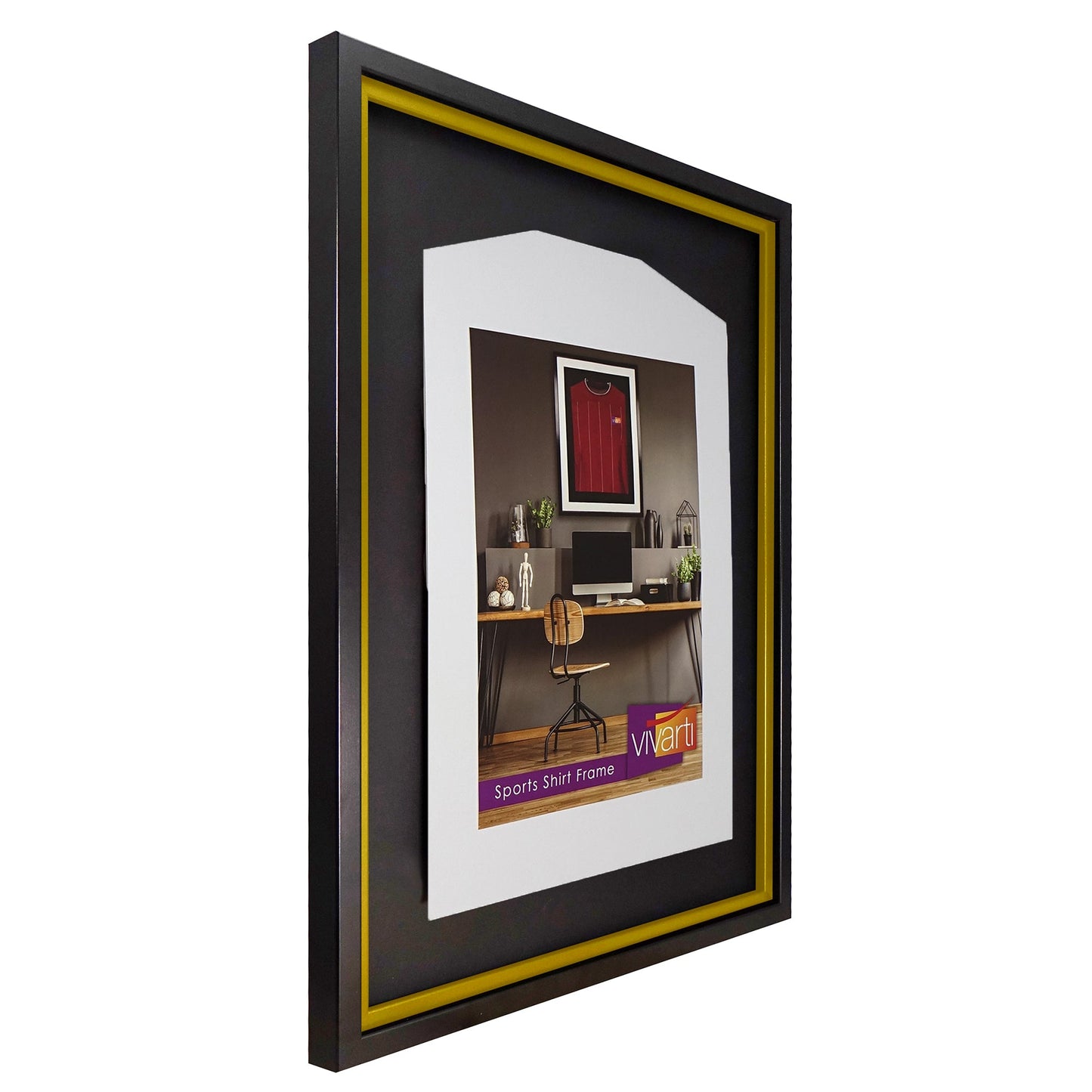Vivarti DIY Sports Shirt Standard Black  Frame