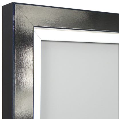 Vivarti DIY Tapered Sleeve 3D Mounted + Double Aperture Sports Shirt Display Black Frame