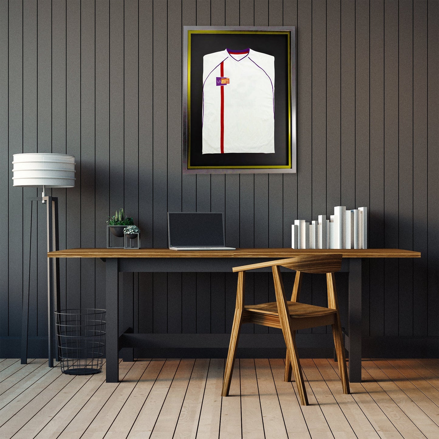 Vivarti DIY Standard Sports Shirt Display Silver Frame