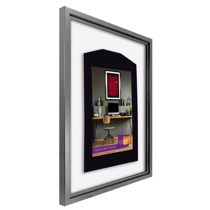 Vivarti DIY Standard Sports Shirt Display Silver Frame