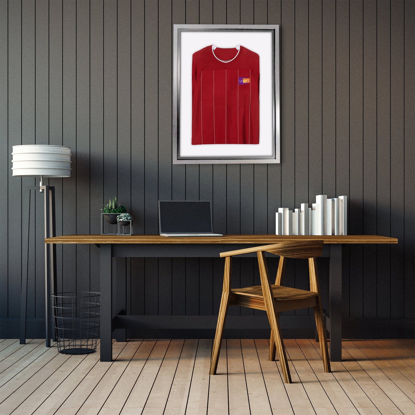 Vivarti DIY Standard Sports Shirt Display Silver Frame