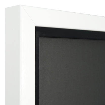 Vivarti DIY Tapered Standard Sports Shirt Display  Gloss White Frame
