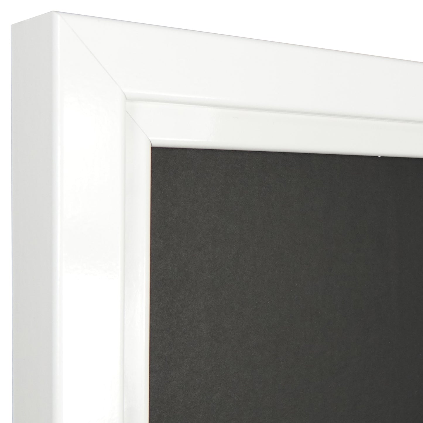 Vivarti DIY Tapered Standard Sports Shirt Display  Gloss White Frame