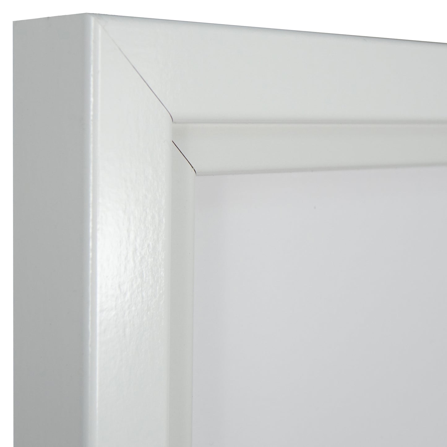 Vivarti DIY Tapered Standard Sports Shirt Display  Gloss White Frame