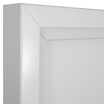 Vivarti DIY Tapered Standard Sports Shirt Display  Gloss White Frame