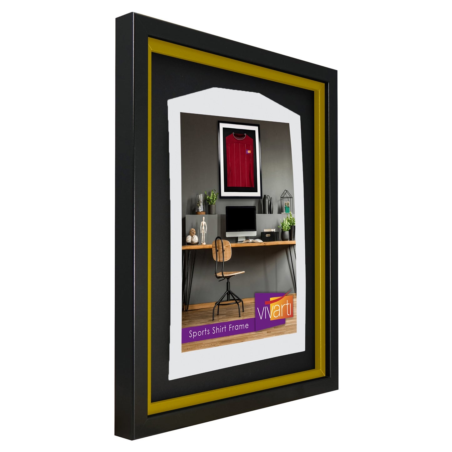 Vivarti DIY Sports Shirt Standard Black  Frame