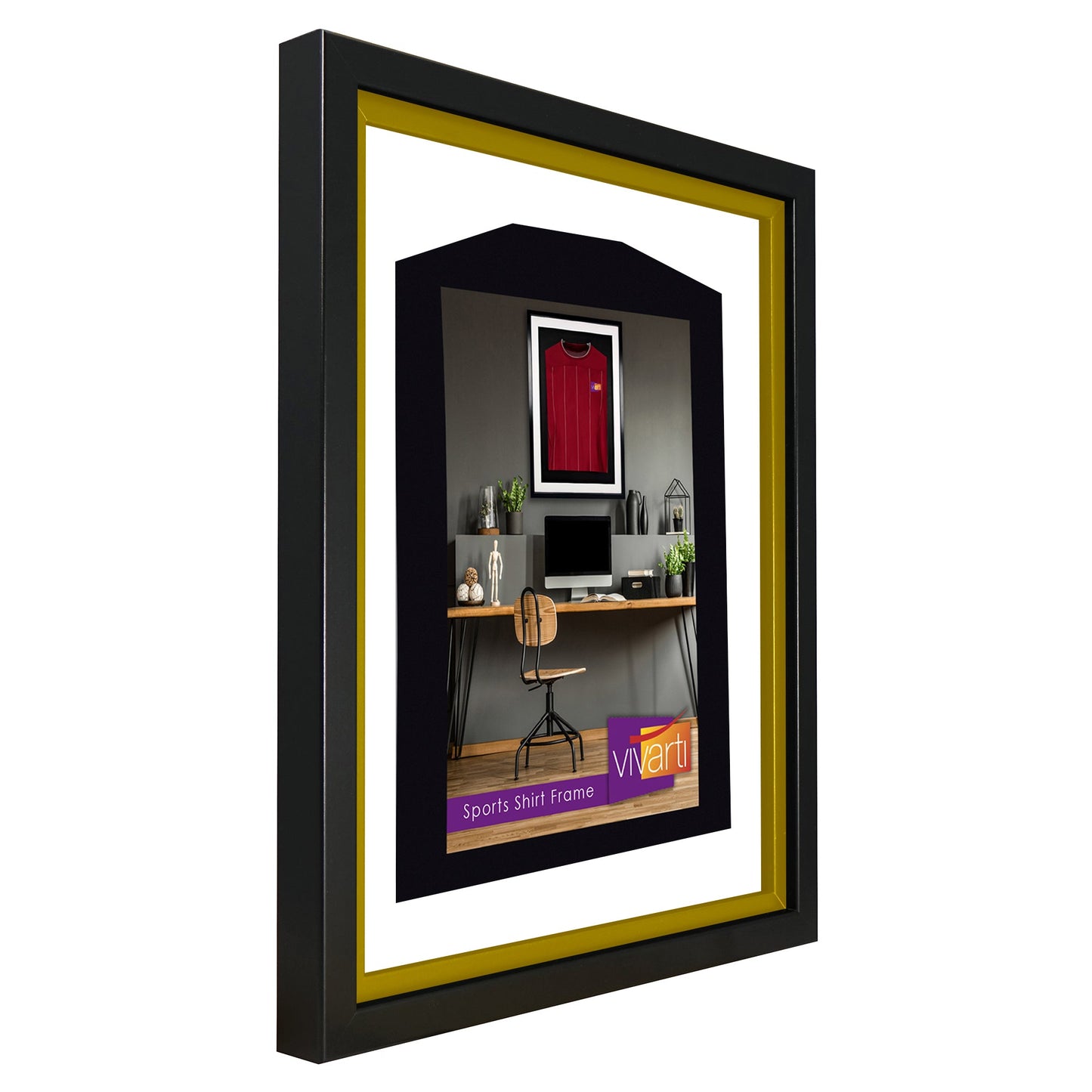 Vivarti DIY Sports Shirt Standard Black  Frame