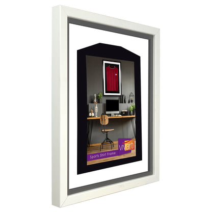 Vivarti DIY Sports Shirt Display Standard White Frame