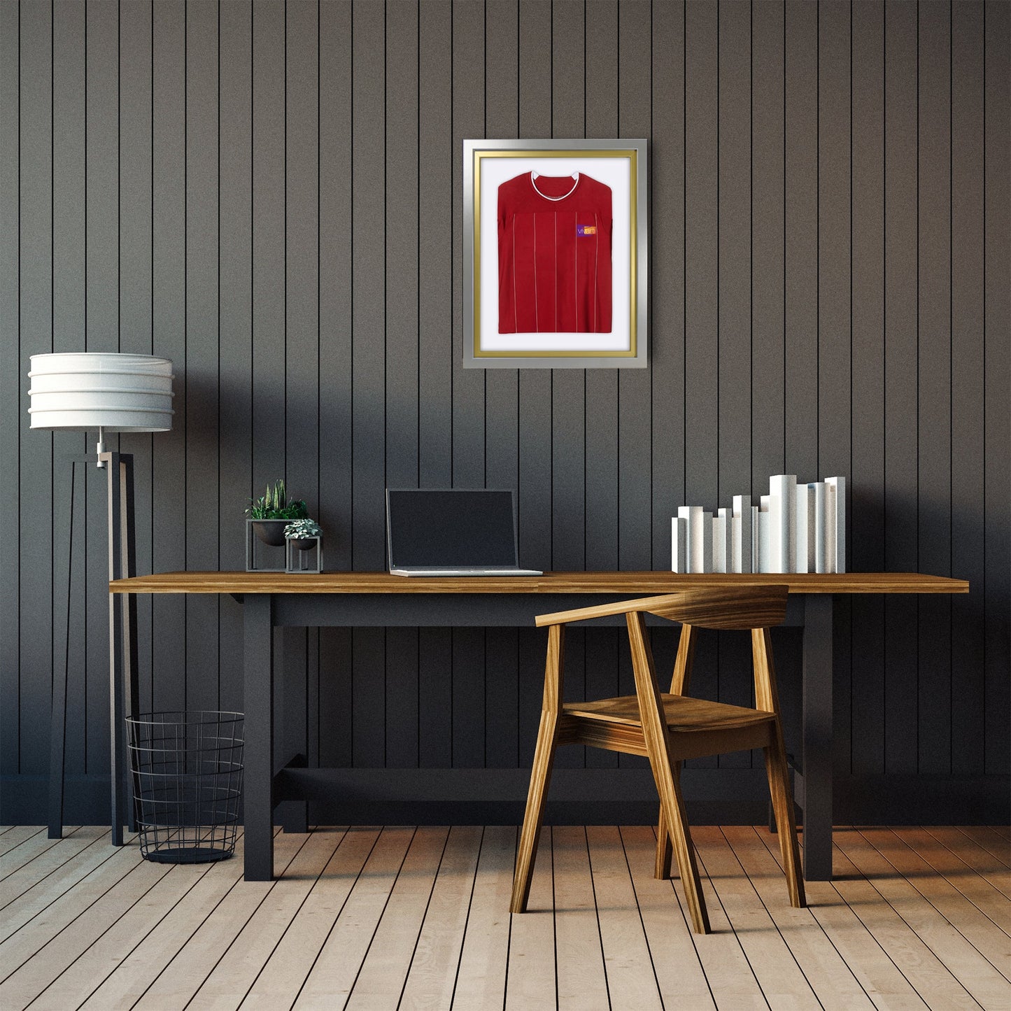 Vivarti DIY Standard Sports Shirt Display Silver Frame