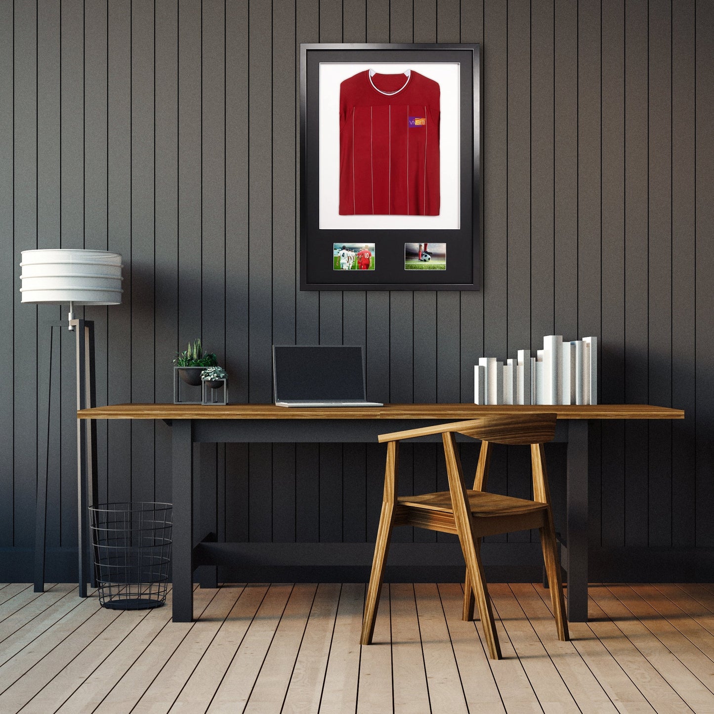 Vivarti DIY Sports Shirt 3D + Double Aperture Black  Frame