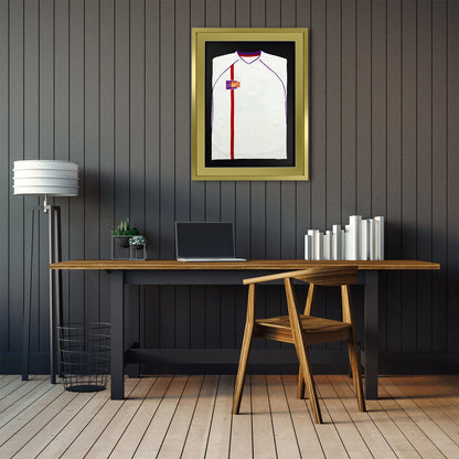 Vivarti DIY 3D Mounted Sports Shirt Display Gold  Frame with Colour Mounts