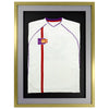 Vivarti DIY 3D Mounted Sports Shirt Display Gold  Frame with Colour Mounts