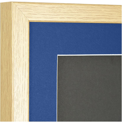 Vivarti DIY 3D Mounted Sports Shirt Display Oak Frame with Colour Mounts