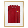 Vivarti DIY Sports Shirt Display Standard Oak Frame