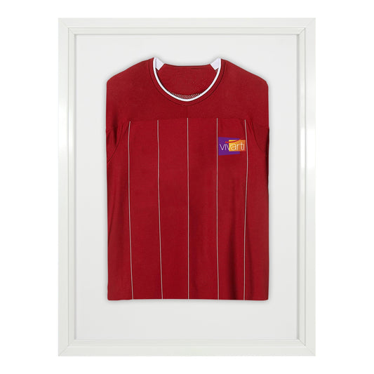 Vivarti DIY Sports Shirt Display Standard Gloss White Frame