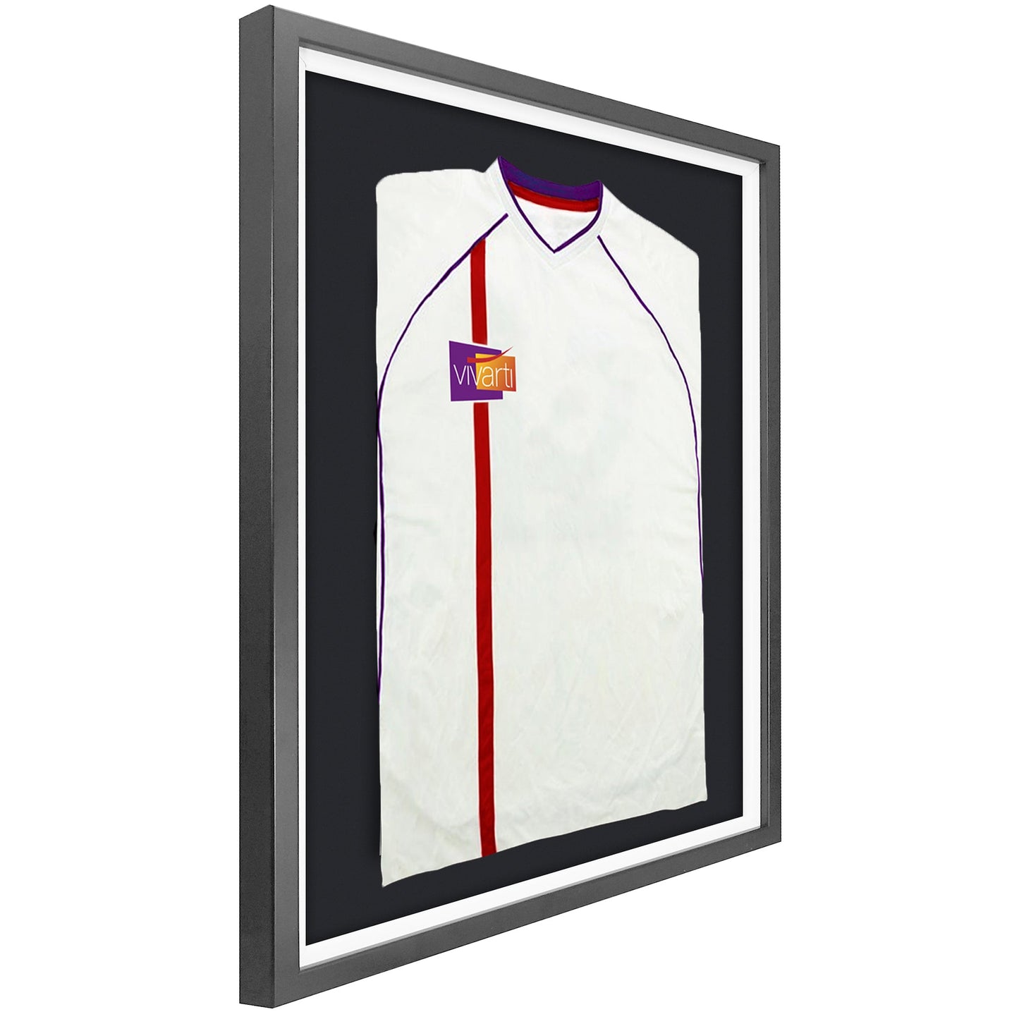 Vivarti DIY Standard Sports Shirt Display Silver Frame