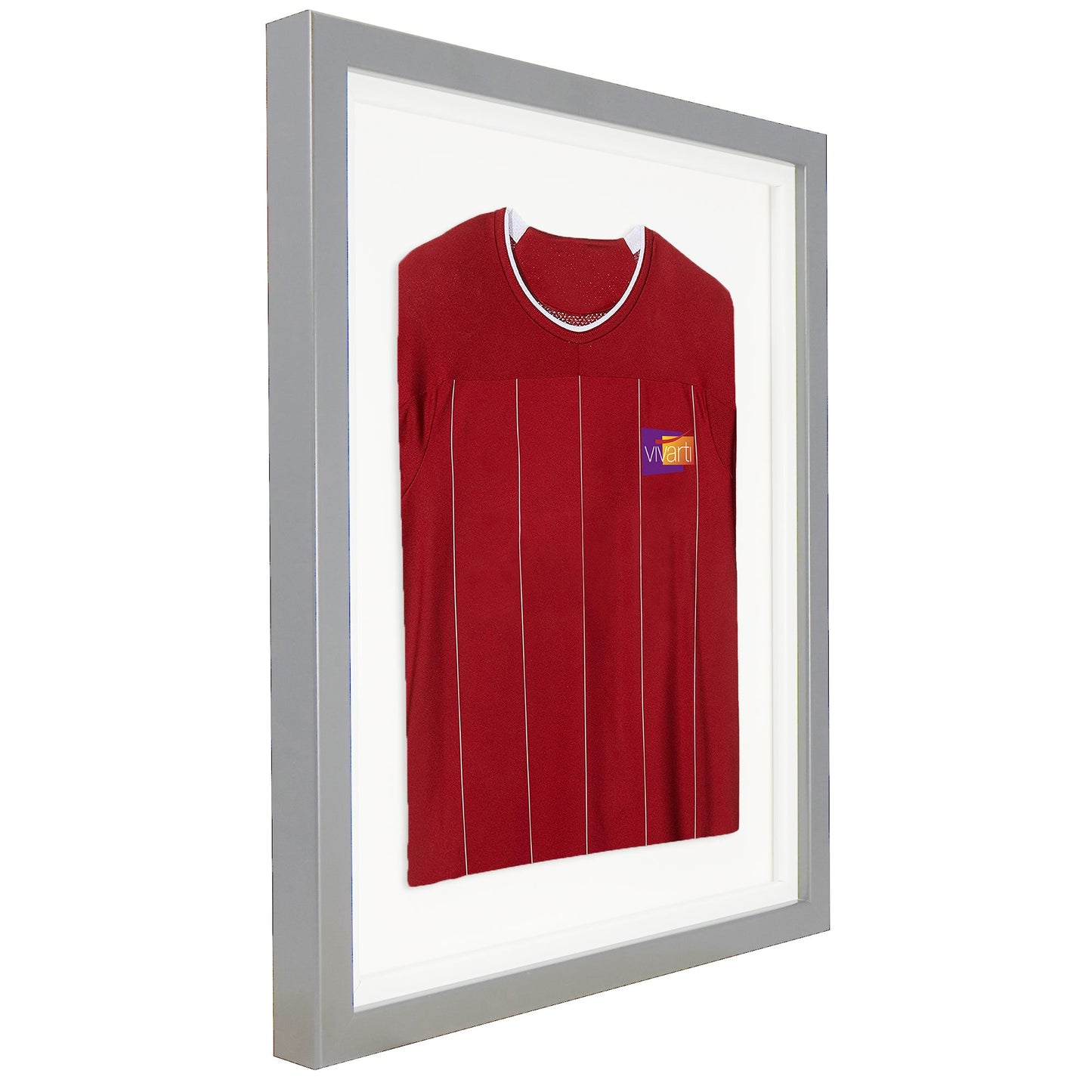 Vivarti DIY Standard Sports Shirt Display Silver Frame