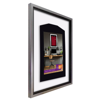 Vivarti DIY Standard Sports Shirt Display Silver Frame
