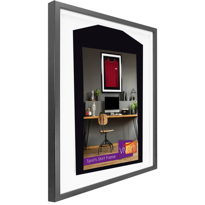 Vivarti DIY Standard Sports Shirt Display Silver Frame