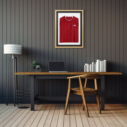 Vivarti DIY Sports Shirt Display 3D Oak Frame
