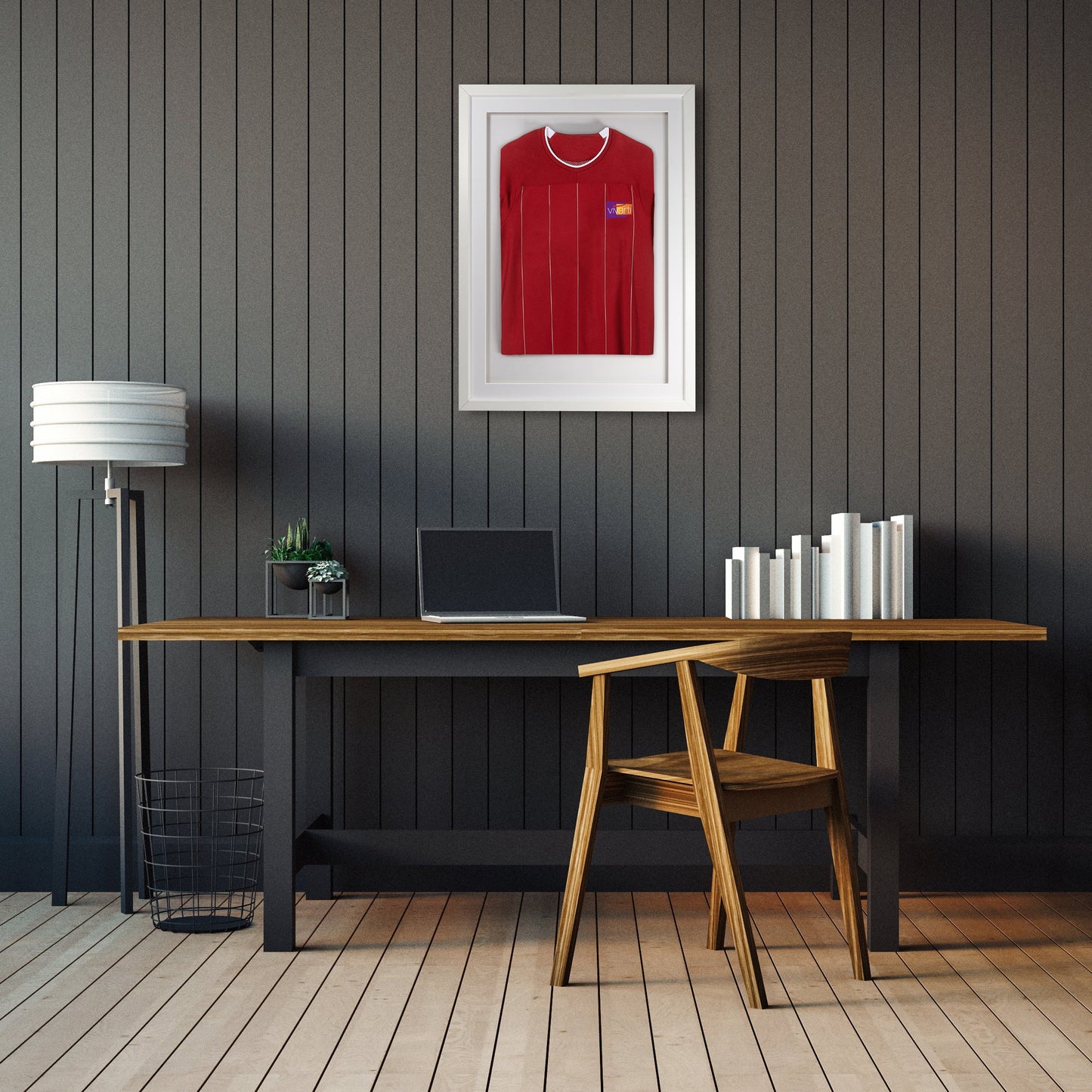 Vivarti DIY Sports Shirt Display 3D White Frame