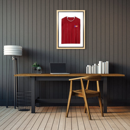 Vivarti DIY Sports Shirt Display Standard Oak Frame