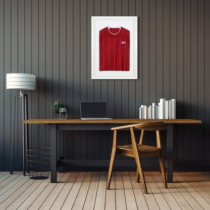 Vivarti DIY Sports Shirt Display Standard Gloss White Frame